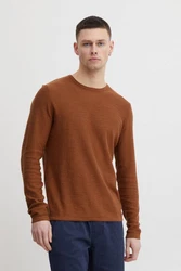 Blend Strickpullover BLEND BHPullover Orange/Braun