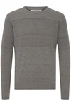 11 Project Strickpullover PRYannis Dunkelgrau/Grau/Hellgrau