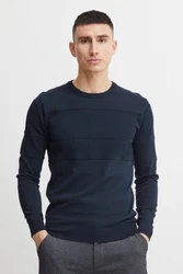 11 Project Strickpullover PRYannis Dunkelblau