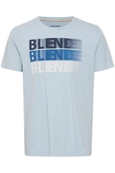 Blend Tee BHTee Herren T-Shirt Hellblau/Blau