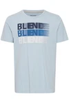 Blend Tee BHTee Herren T-Shirt Hellblau/Blau