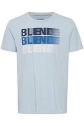 Blend Tee BHTee Herren T-Shirt Hellblau/Blau