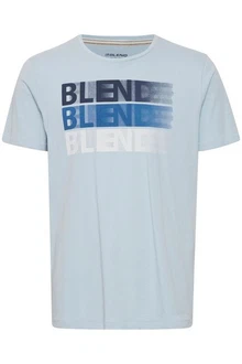 Blend Tee BHTee Herren T-Shirt Hellblau/Blau Blend Tee BHTee Herren T-Shirt Hellblau/Blau