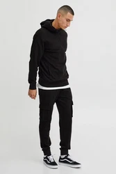 11 Project Stoffhose PRDominic Schwarz/Grün/Dunkelblau