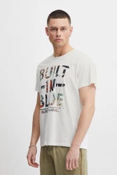 Blend T-Shirt BLEND BHTee Khaki/Weiß/Creme/Dunkelgrün/Beige