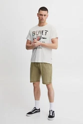 Blend T-Shirt BLEND BHTee Khaki/Weiß/Creme/Dunkelgrün/Beige