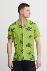 Blend Kurzarmhemd BLEND BHShirt Grün/Neonfarben/Dunkelgrün