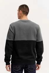 Blend Sweatshirt BLEND BHSweatshirt Dunkelgrau/Schwarz/Grau