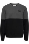 Blend Sweatshirt BLEND BHSweatshirt Dunkelgrau/Schwarz/Grau