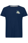 Blend T-Shirt BHTee Dunkelblau/Blau