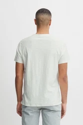 Blend T-Shirt BHTee Grau/Khaki/Hellblau