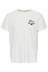 Blend T-Shirt BHTee Grau/Khaki/Hellblau