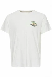 Blend T-Shirt BHTee Grau/Khaki/Hellblau