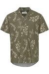 Blend Kurzarmhemd BLEND BHShirt Dunkelgrün/Khaki/Braun
