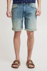 Blend 5-Pocket Jeans Shorts Twister Fit Slim/Regular Fit Hellblau/Creme/Blau
