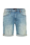 Blend 5-Pocket Jeans Shorts Twister Fit Slim/Regular Fit Hellblau/Creme/Blau
