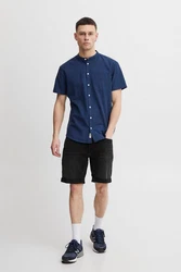 Blend 5-Pocket Jeans Shorts Twister Fit Slim/Regular Fit Hellblau/Dunkelblau/Blau