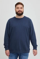 Blend Sweatshirt Style BHBRavin Dunkelblau/Blau
