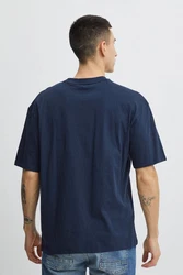 Blend T-Shirt BLEND BHTee Dunkelblau/Blau/Hellblau/Lila