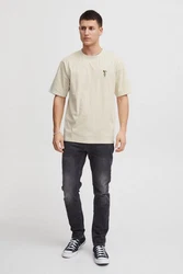 11 Project T-Shirt PRJust Khaki/Beige/Gold