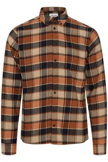 Blend Langarmhemd BHShirt Rot/Braun/Rosa Blend Langarmhemd BHShirt Rot/Braun/Rosa