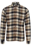 Blend Langarmhemd BHShirt Braun/Beige/Khaki/Rot