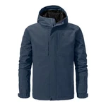 Schöffel Anorak Insulated Jacket Antwerpen Herren Dunkelblau/Grau/Blau/Hellblau
