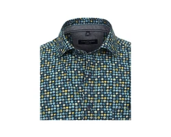 CASAMODA Langarm Businesshemd Kent Casual Fit blau (L0515A)