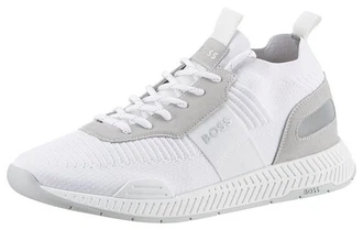 BOSS Sneaker Titanium Grau/Weiß/Creme