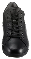 BOSS Sneaker mit Markenlabel Schwarz/Braun
