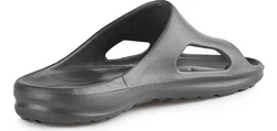 Ladeheid Badelatschen Gartenschuhe Badepantolette KL039M Dunkelgrau/Grau