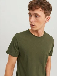 Jack & Jones T-Shirt JJEBasher dunkelgrün