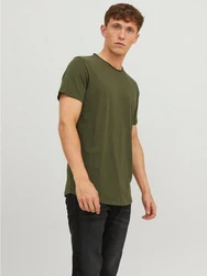 Jack & Jones T-Shirt JJEBasher dunkelgrün