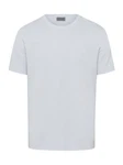 Hanro T-Shirt Living Shirts Grau/Hellblau/Blau