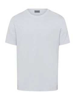 Hanro T-Shirt Living Shirts Grau/Hellblau/Blau