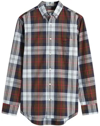 Gant Langarmhemd Karohemd Rot/Hellblau/Gelb/Braun