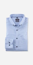 OLYMP Businesshemd (1314/44) Blau/Dunkelblau/Hellblau