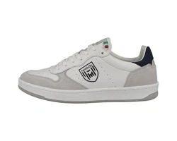 Pantofola d'Oro Lioni Uomo Low Sneaker Grau/Creme/Blau/Hellgrau/Weiß