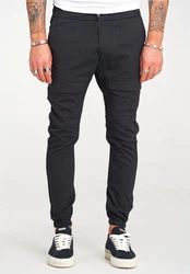 2Y Premium Chinohose ENRIKO Dunkelgrau/Schwarz/Dunkelblau/Khaki