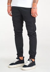 2Y Premium Chinohose ENRIKO Dunkelgrau/Schwarz/Dunkelblau/Khaki