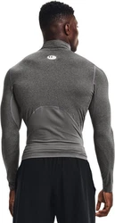 Under Armour Longsleeve HeatGear Mock Langarm-Oberteil Rot/Grau/Rosa/Grün