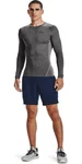 Under Armour HeatGear Armour Comp LS Langarmshirt Dunkelblau/Grau/Dunkelgrau