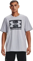 Under Armour T-Shirt ABC Camo Boxed Logo Grau/Rot/Hellgrau/Dunkelgrau