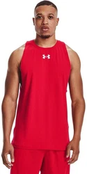 Under Armour T-Shirt UA Baseline Tanktop Rot/Dunkelrot