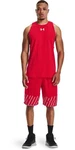 Under Armour T-Shirt UA Baseline Tanktop Rot/Dunkelrot