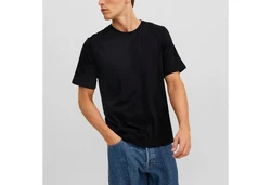 Jack & Jones T-Shirt 6er Pack Under Tee Crew Neck Schwarz/Dunkelblau