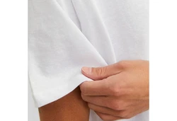 Jack & Jones T-Shirt 6er Pack Under Tee Crew Neck Weiß/Dunkelblau/Creme