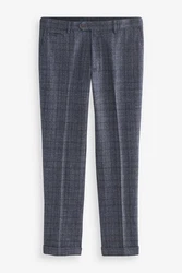 Next Anzughose Slim Fit Grau/Dunkelblau/Blau/Hellblau