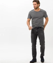 Brax Herren Five-Pocket-Jeans Style CADIZ Masterpiece GREY USED