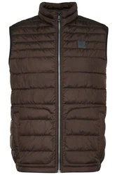 bugatti Steppweste Dunkelbraun/Khaki/Dunkelgrün/Braun/Grau/Beige